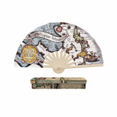 Vintage Map Fan